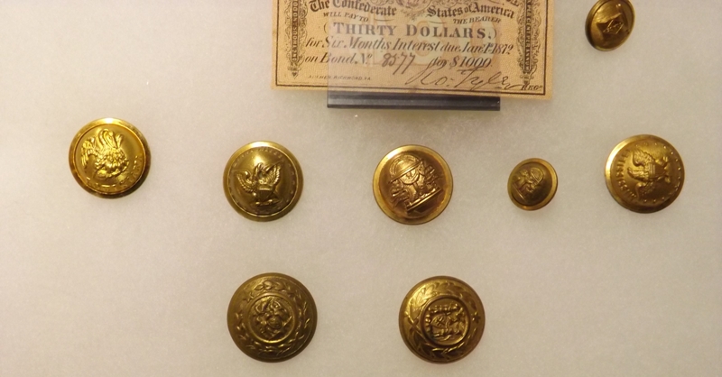 Original U.S. Civil War Federal Early Regulation 1839 Pattern Brass Be –  International Military Antiques