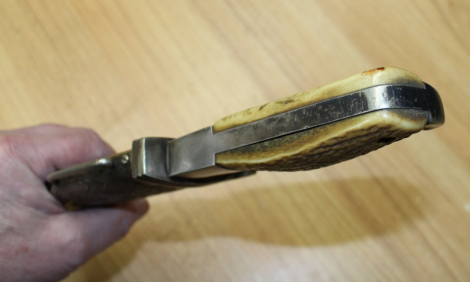 Vintage Hammer Brand USA 2 Blade Jack Folding Pocket Knife w /Patent NO's -  Lero